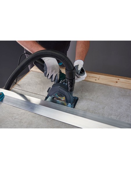 Soporte guía de aspiración de polvo y guía para amoladora angular 5017000 wolfcraft