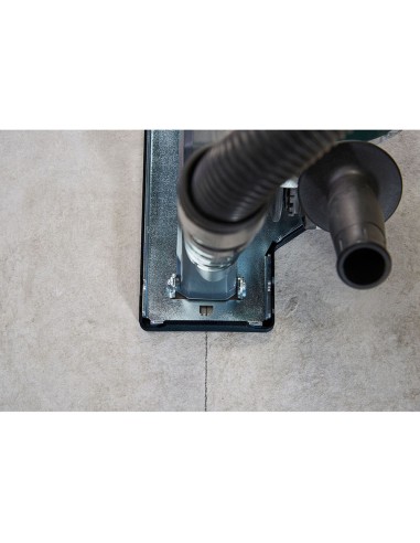 Soporte guía de aspiración de polvo y guía para...