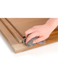 Lana de acero de grano 00, 200g 6096000 wolfcraft 2