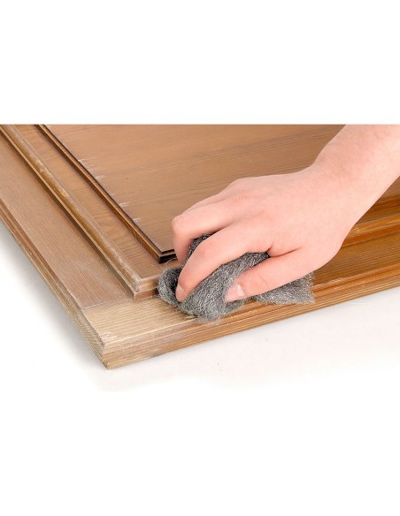 Lana de acero de grano 00, 200g 6096000 wolfcraft