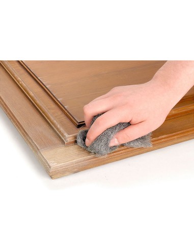 Lana de acero de grano 1, 200g 6098000 wolfcraft