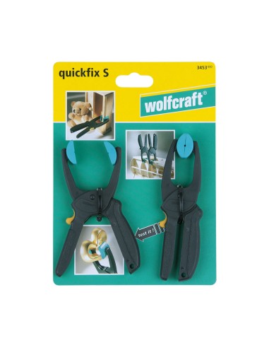 Pack 2 pinzas de carraca 30 mm