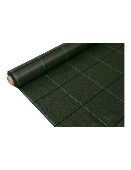 Malla antihierba 100 gr/m² 2 x 100 m color verde
