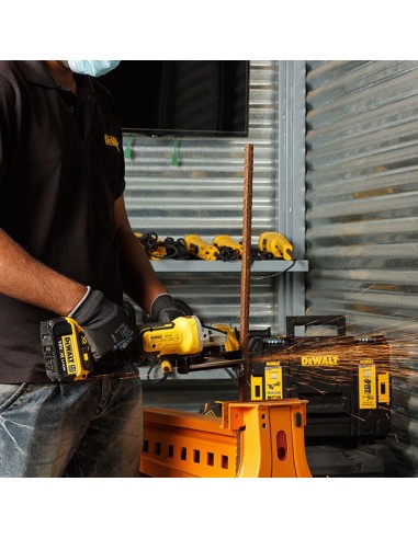 Mini-amoladora sin escobillas xr 18v 125mm con...