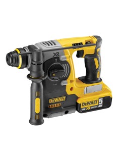 Martillo electroneumático sin escobillas xr 18v sds plus® 2,1j con 2 baterías li-ion 5ah con maletín tstak ii dch273p2t-qw d ... 2