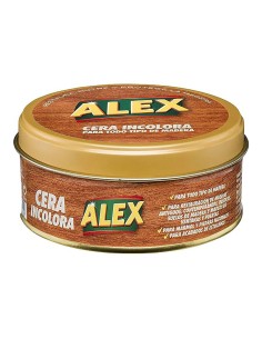 Cera alex incolora lata para madera 250 gr