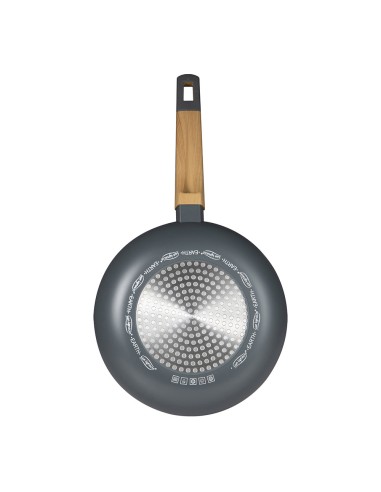 Sarten de aluminio prensado ind earth grey ø26 cm