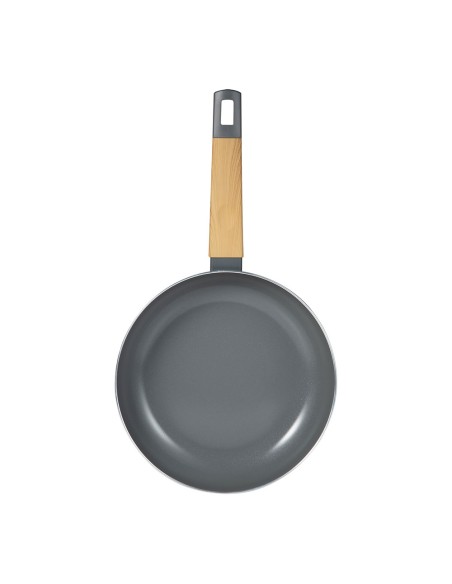Sarten de aluminio prensado ind earth grey ø28 cm