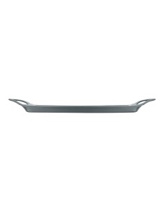 Asador de aluminio forjado ind earth grey 36,9 x 24,6 cm 2