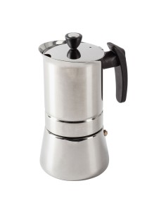 Cafetera moods sg-3593 de acero inoxidable 4 tazas
