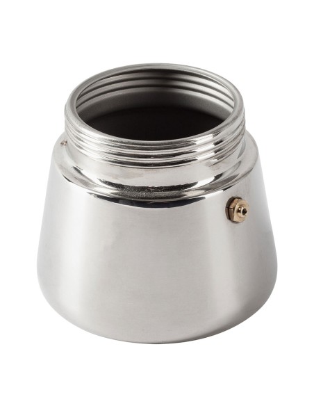 Cafetera moods sg-3593 de acero inoxidable 4 tazas