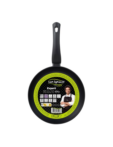 Sarten de aluminio forjado ind negro expert ø24 cm