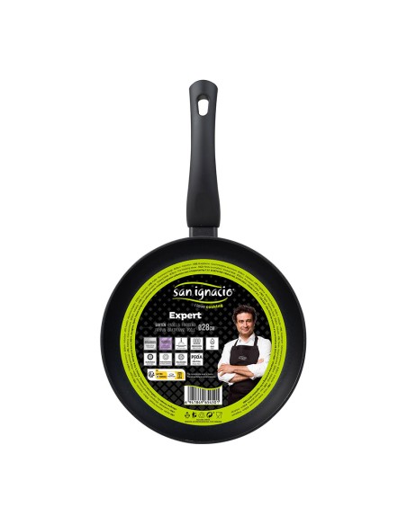 Sarten de aluminio forjado ind negro expert ø28 cm