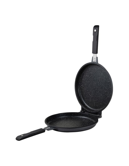 Sartén doble de aluminio ind forjado polaris ø26 cm