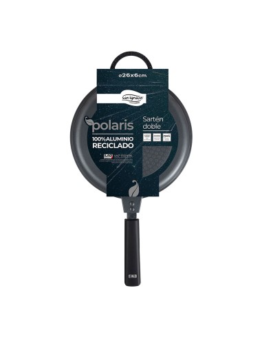 Sartén doble de aluminio ind forjado polaris...