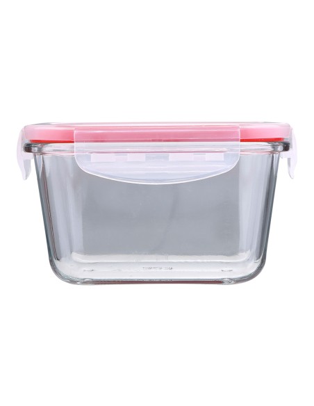 Fiambrera hermética cristal toledo 450 ml