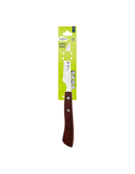 Cuchillo chuletero 11 cm acero inox pakka bgeu-2651 san ignacio