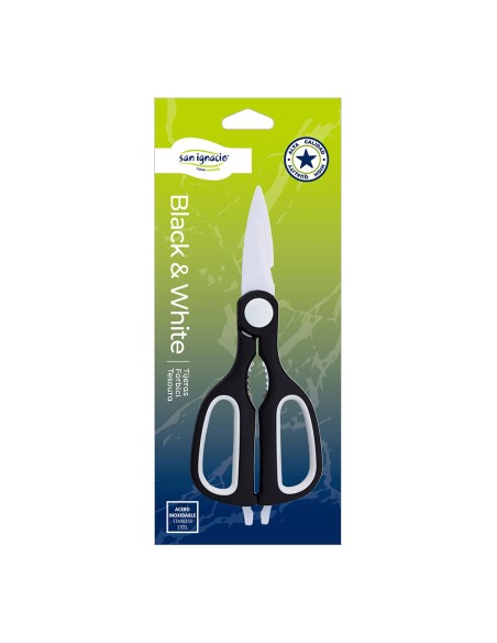 Tijeras 21,3 cm acero inox black & white cook sg-7285 san ignacio