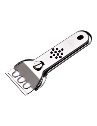 Rasqueta 13,7 x 4,5 cm acero inox navas sg-7278...