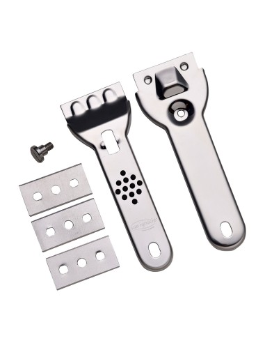 Rasqueta 13,7 x 4,5 cm acero inox navas sg-7278...