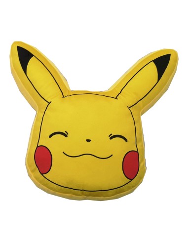 Cojin 3d aprox. 40 x 40 cm pikachu
