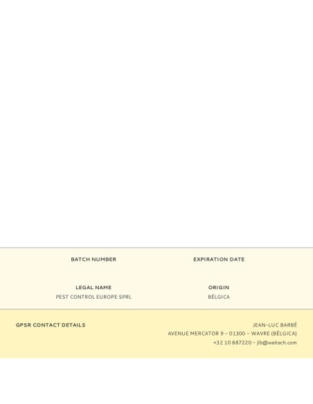 Trampa polillas 3 uni. weitech