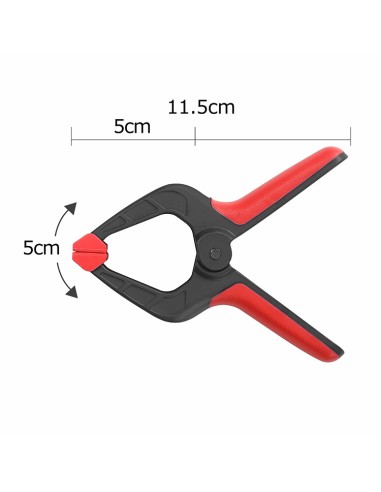 Pinza de resorte, 25 mm