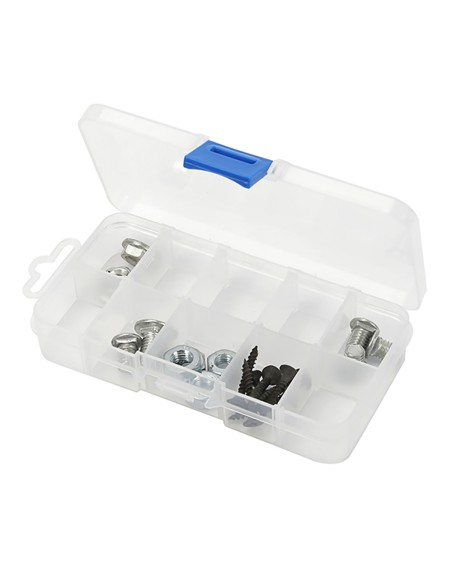 Organizador de compartimentos con tapa 10 divisiones. workpro