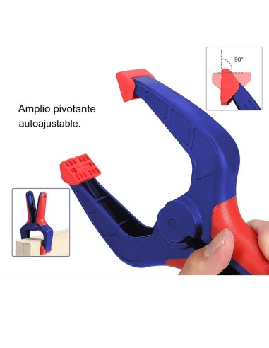 Pinza de resorte, 50 mm