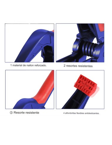 Pinza de resorte, 50 mm