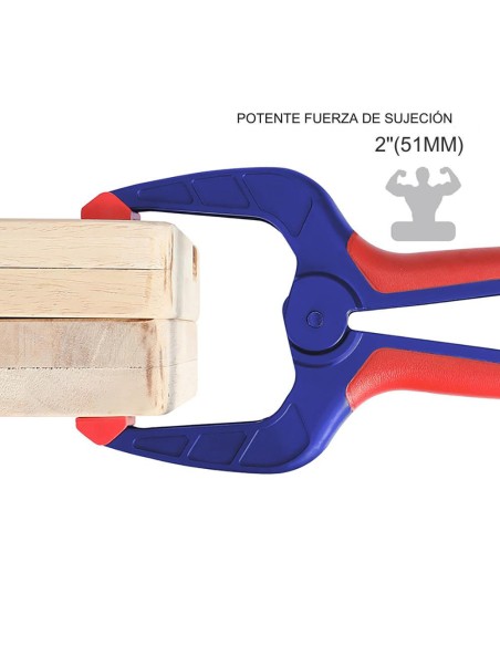 Pinza de resorte, 50 mm