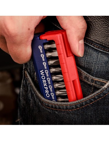 Puntas destornillador, juego 13 piezas...