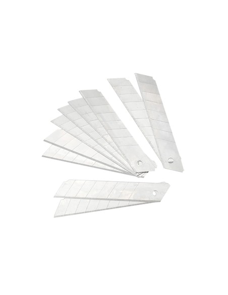 Cuchillas cutter 18 mm, 10 unidades