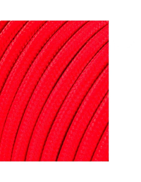 Carrete cable cordón tubular h03vv-f 2 x 0,75 mm² rojo, 25 m