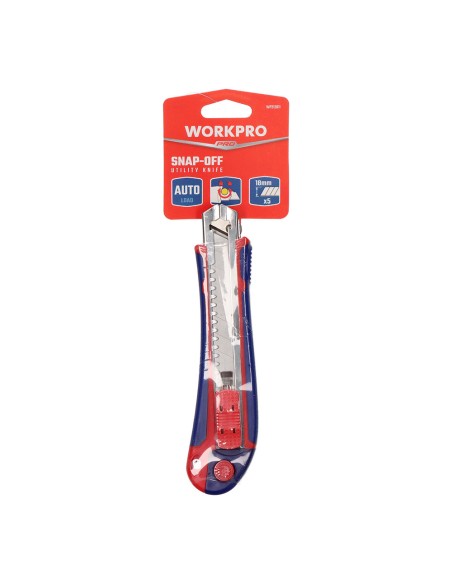 Cúter de carga automática de 18mm. workpro