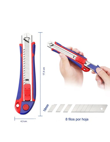 Cúter de carga automática de 18mm. workpro