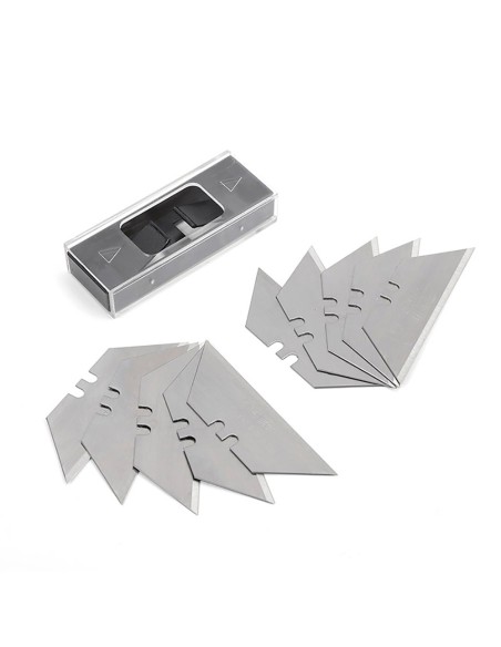 Cuchillas cutter trapezoidales, 10 unidades