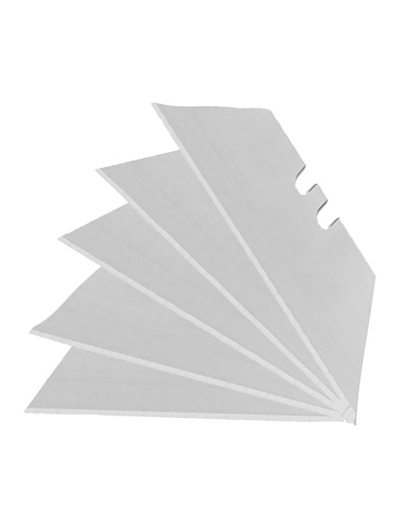 Cuchillas cutter trapezoidales, 10 unidades