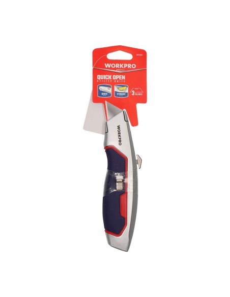 Cúter de apertura rápida. workpro