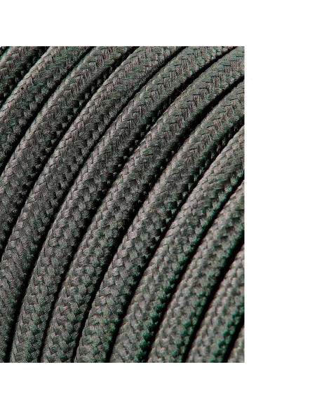 Carrete cable cordón tubular h03vv-f 2 x 0,75 mm² gris oscuro, 25 m