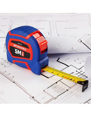 Flexómetro 5m x 19mm. workpro