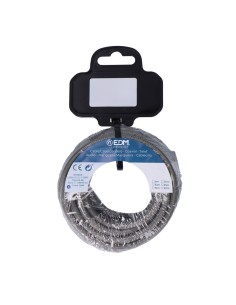 Carrete cable cordón tubular h03vv-f 2 x 0,75 mm² gris oscuro, 25 m 2