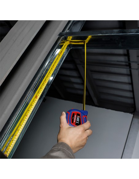 Flexómetro 7,5m x 25mm. workpro