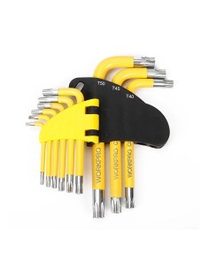 Llaves torx de seguridad, juego 9 piezas 2