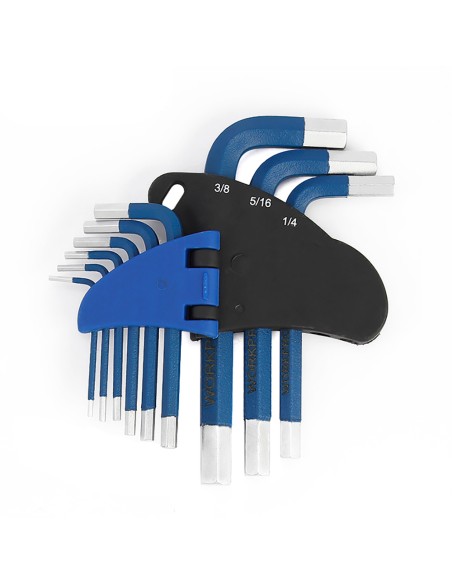 Llaves allen, juego 9 piezas, (métrico)