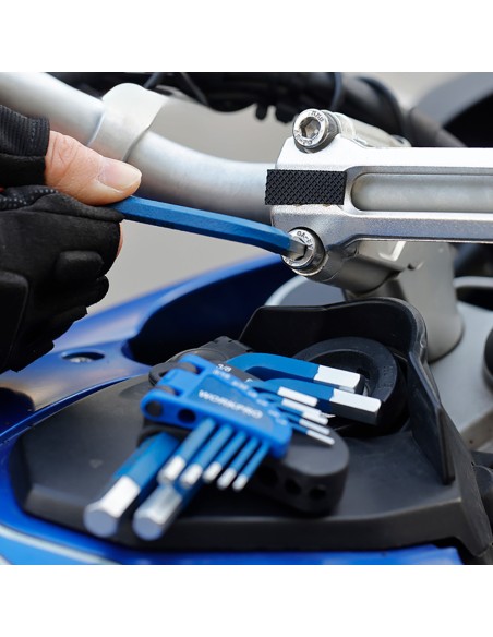 Llaves allen, juego 9 piezas, (métrico)