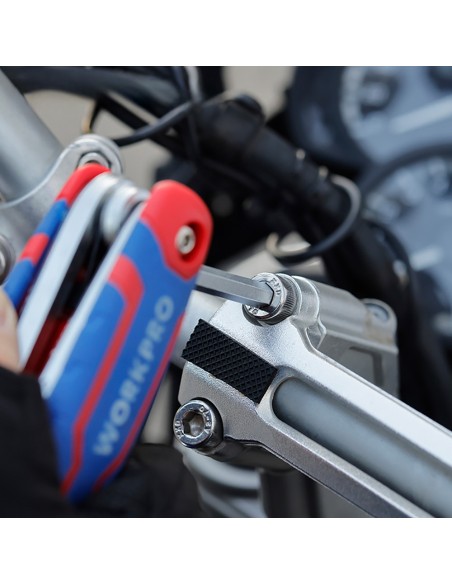 Llaves allen, juego de 8 piezas, plegables (métrico)