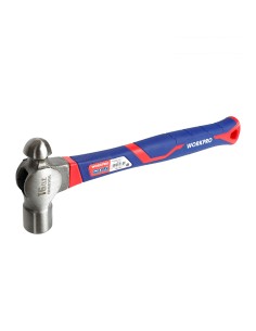 Martillo de bola de 450g con mango de fibra de vidrio. workpro 2