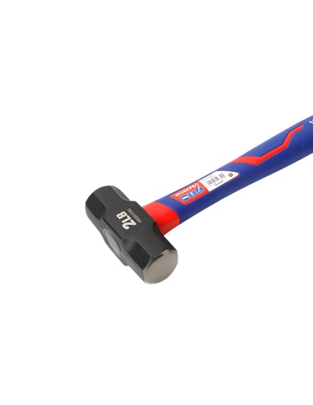 Martillo de cantero de 1000g con mango de fibra de vidrio. workpro