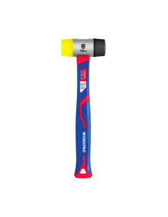 Martillo de nylon con mango de fibra de vidrio. workpro